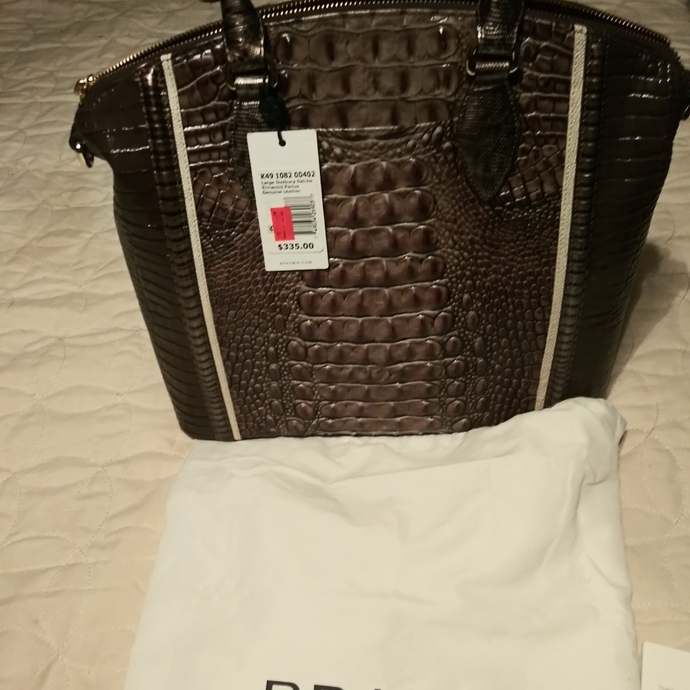 Brahmin Large Brand New Duxbury Satchel